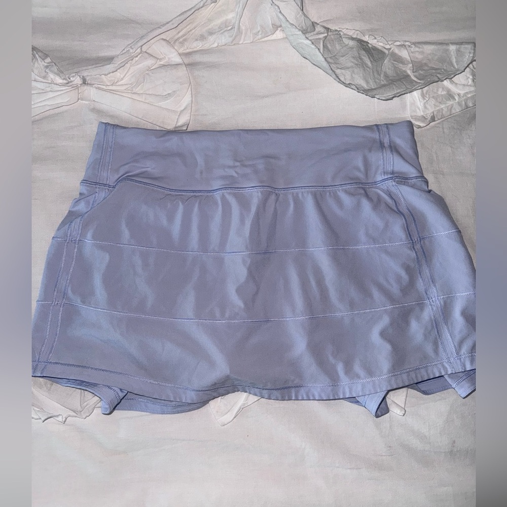 Lululemon Pace Rival Skirt Light Blue Size 4 Regular Length